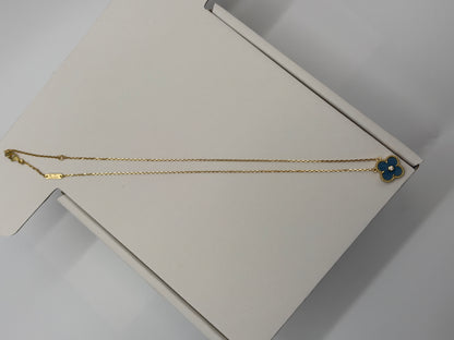 [⭐Glow Muse]Vintage Alhambra Holiday Pendant Necklace