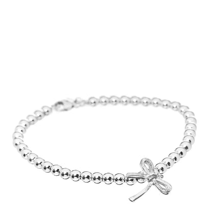 [Glow Muse ]STERLING SILVER BOW BEAD BRACELET