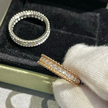 [Glow Muse]PERLEE DIAMOND ROSE GOLD RING