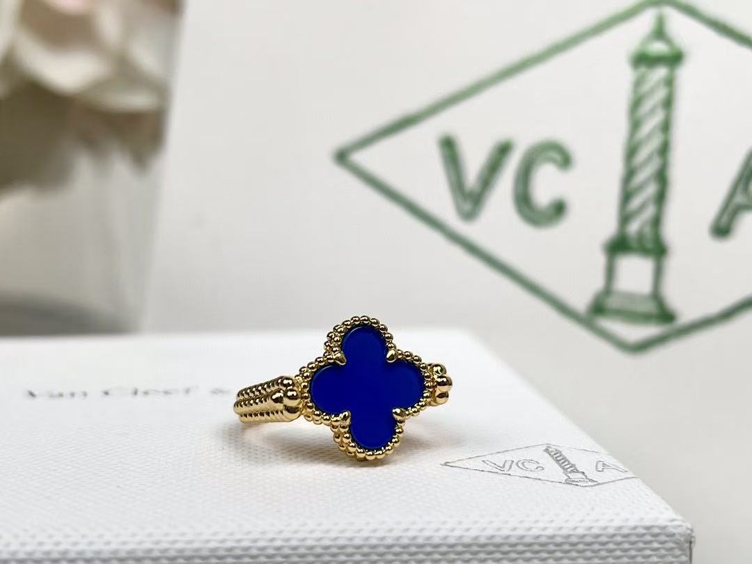 [Glow Muse]CLOVER RIVERSIBLE ROSE GOLD RING