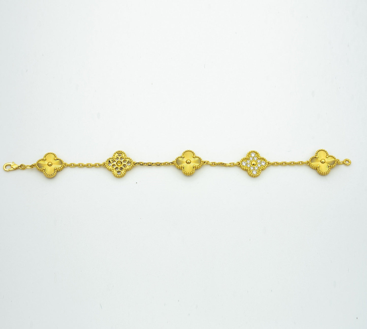 [Glow Muse] CLOVER 5 MOTIF LASER BRACELET COLLECTION