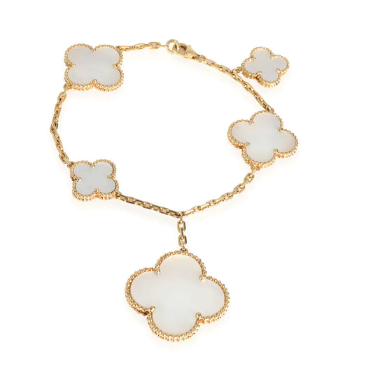[Glow Muse]MAGIC CLOVER MOP GOLD BRACELET 5 MOTIFS
