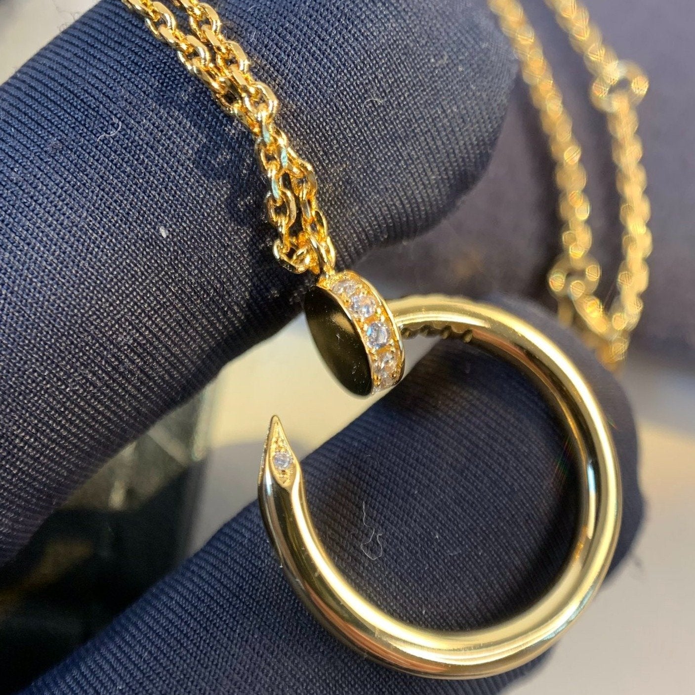[Glow Muse]JUSTE NECKLACE GOLD