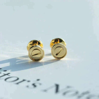 [Glow Muse]LOVE EARRINGS GOLD 10MM