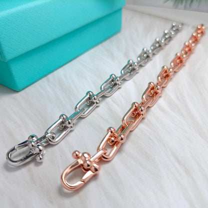 [Glow Muse ]HARDWEAR BRACELET PINK GOLD AND SILVER