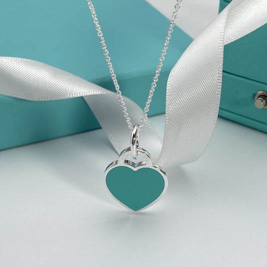 [Glow Muse ]HEART PEDANT SILVER NECKLACE