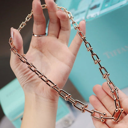 [Glow Muse ]HARDWEAR LINK GOLD NECKLACE