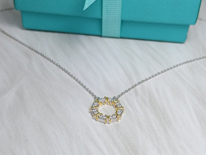 [Glow Muse ]SIXTEEN STONE NECKLACE GOLD