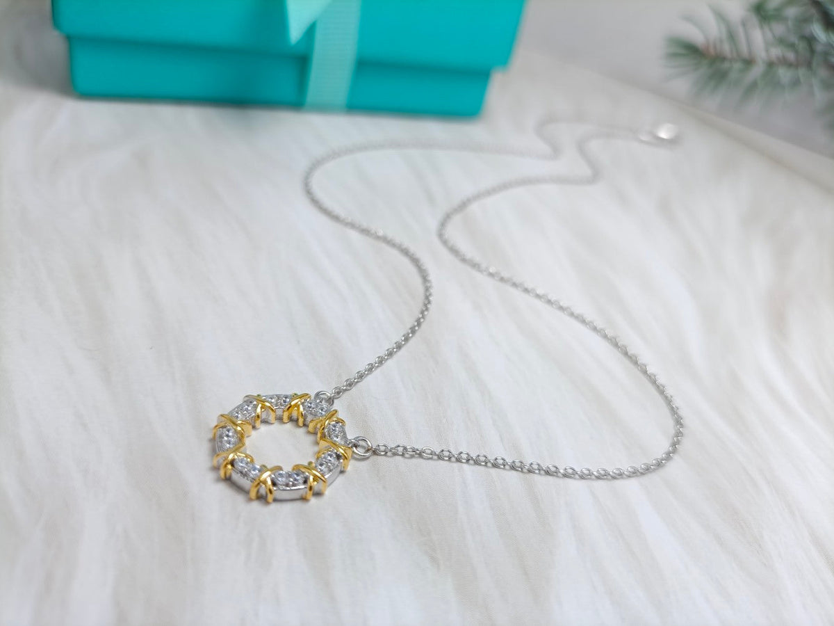 [Glow Muse ]SIXTEEN STONE NECKLACE GOLD