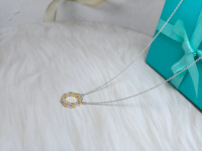 [Glow Muse ]SIXTEEN STONE NECKLACE GOLD