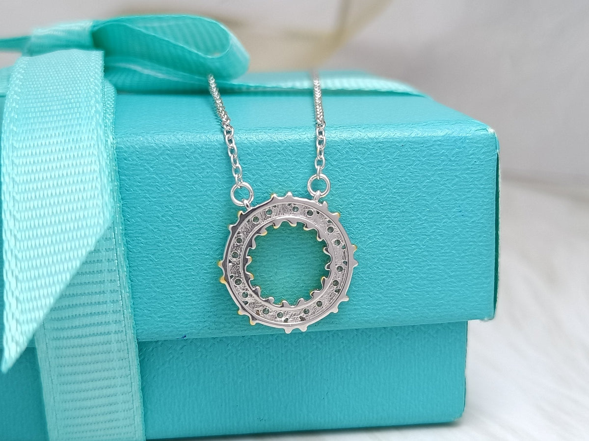 [Glow Muse ]SIXTEEN STONE NECKLACE GOLD