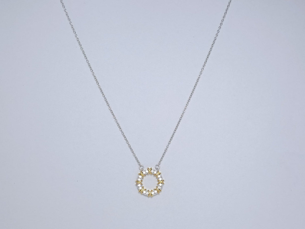 [Glow Muse ]SIXTEEN STONE NECKLACE GOLD