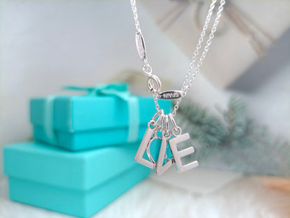 [Glow Muse ]LOVE TEXT PEDANT NECKLACE
