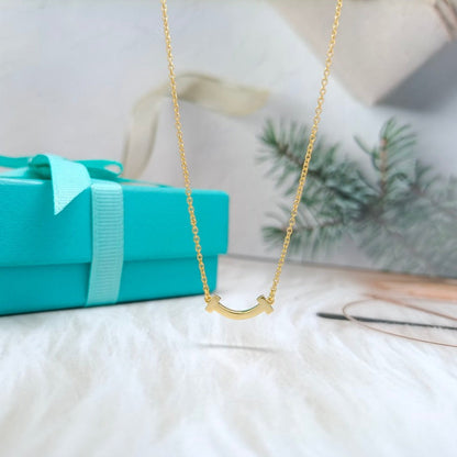 [Glow Muse ]MINI SMILE PEDANT NECKLACE