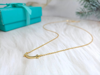 [Glow Muse ]MINI SMILE PEDANT NECKLACE