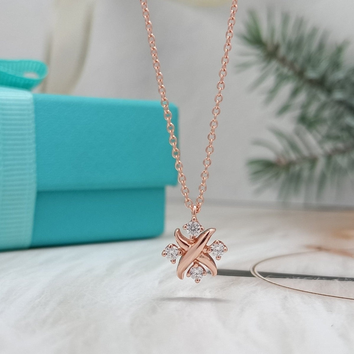 [Glow Muse ]PINWHEEL NECKLACE DIAMOND