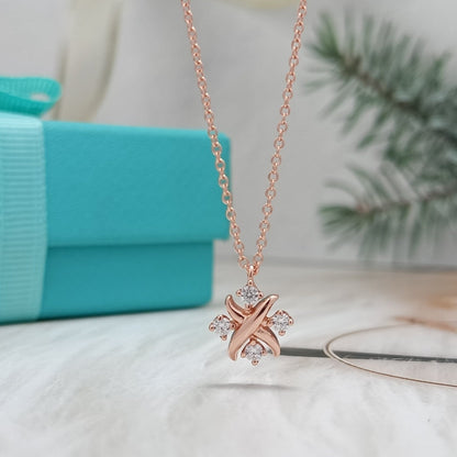 [Glow Muse ]PINWHEEL NECKLACE DIAMOND