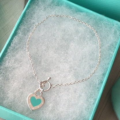 [Glow Muse ]LOVE HEART BLUE BRACELET