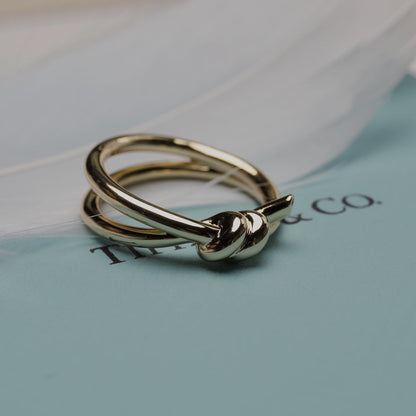 [Glow Muse ]KNOT RING GOLD