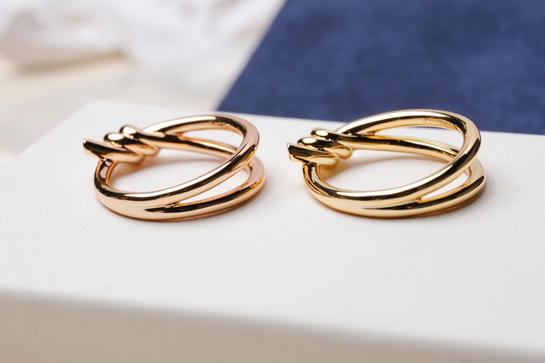 [Glow Muse ]KNOT RING GOLD