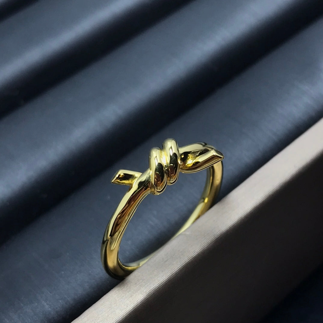 [Glow Muse ]KNOT RING 1.2MM