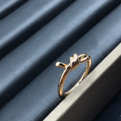[Glow Muse ]KNOT RING 1.2MM
