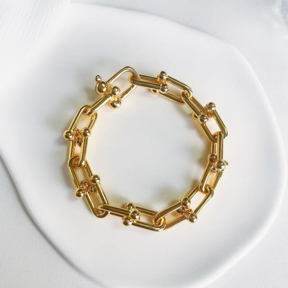 [Glow Muse ]HARDWEAR GOLD BRACELET
