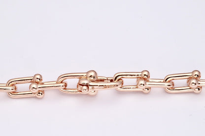 [Glow Muse ]HARDWEAR PINK GOLD WRAP NECKLACE