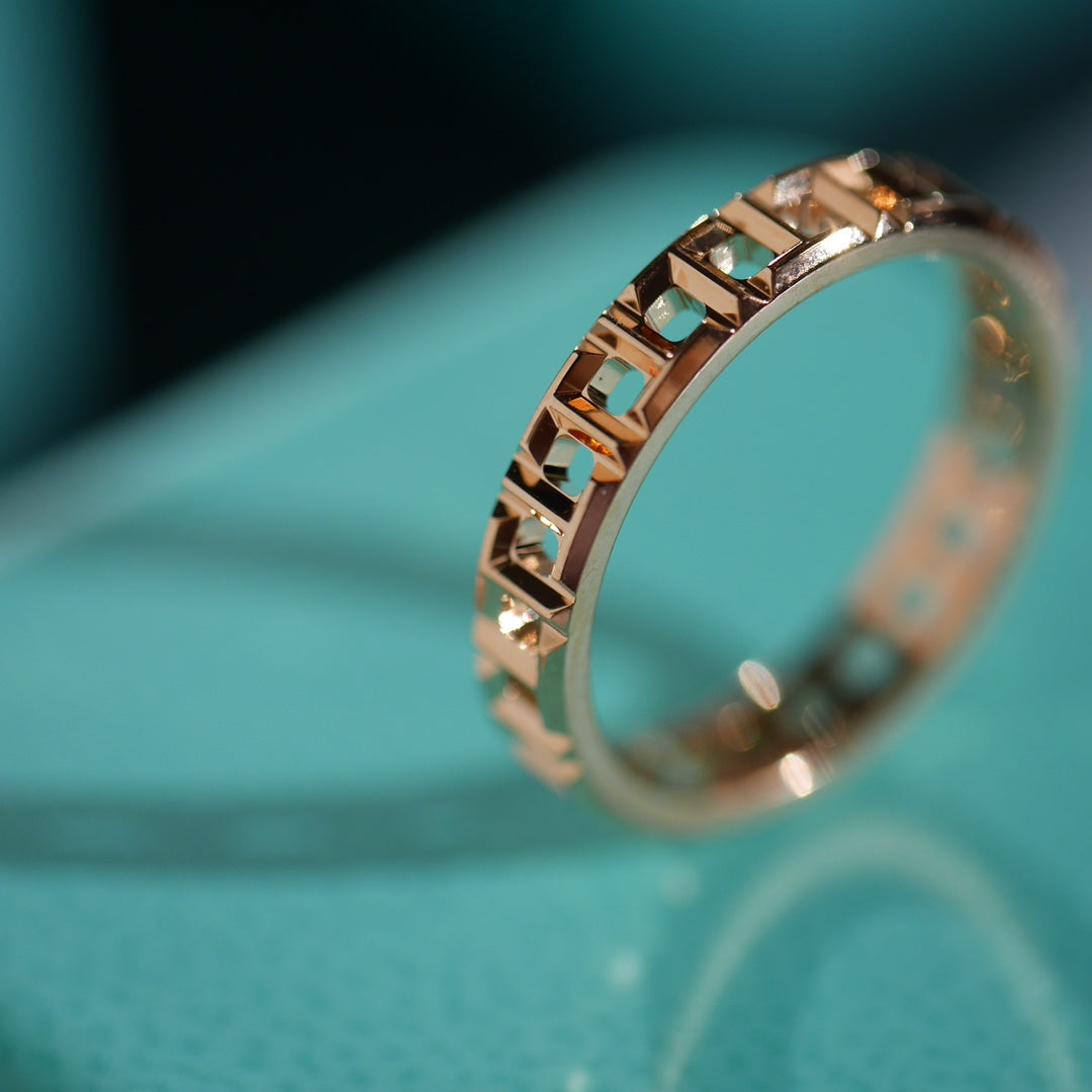 [Glow Muse ]T TRUE 3.5MM PINK GOLD RING