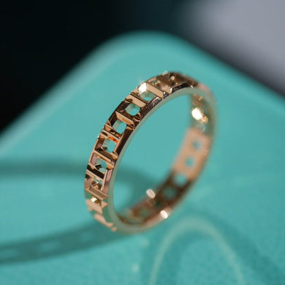 [Glow Muse ]T TRUE 3.5MM PINK GOLD RING