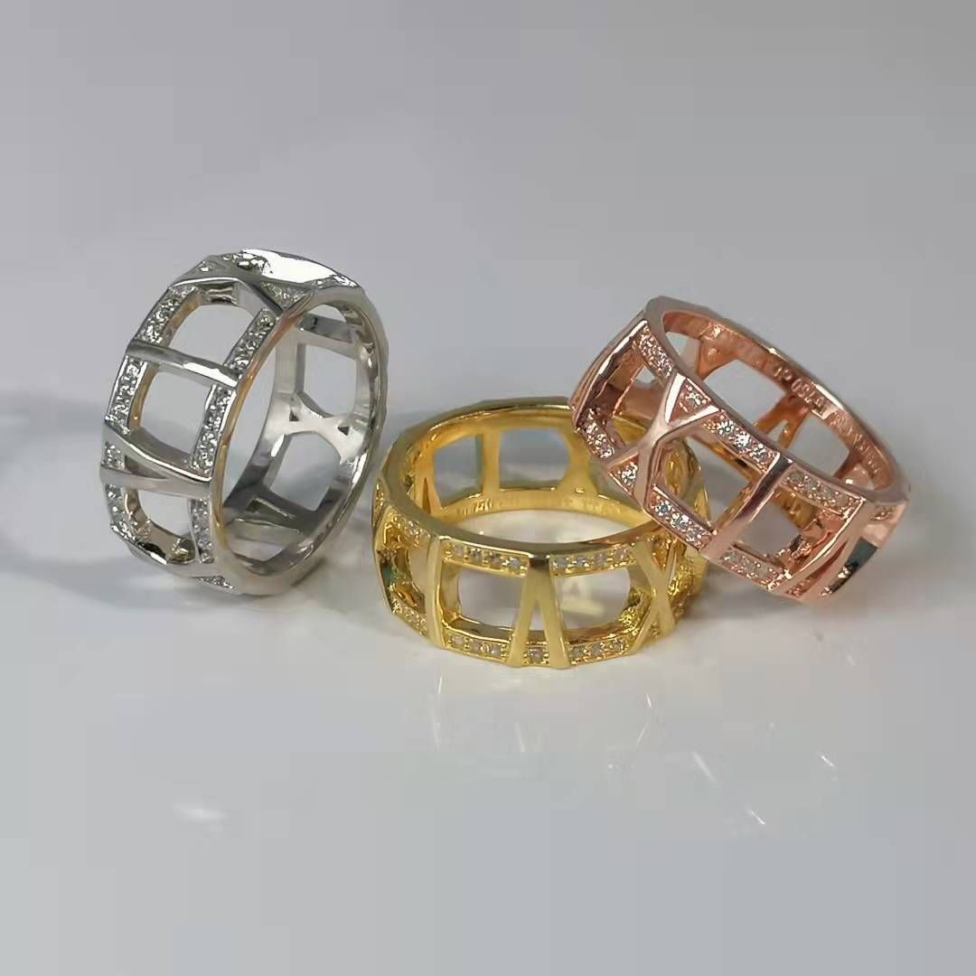 [Glow Muse ]ATLAS LARGE OPEN DIAMOND RING