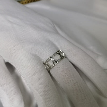 [Glow Muse ]ATLAS LARGE OPEN DIAMOND RING