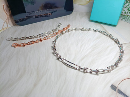 [Glow Muse ]HARDWEAR LONG CHAIN BRACELET