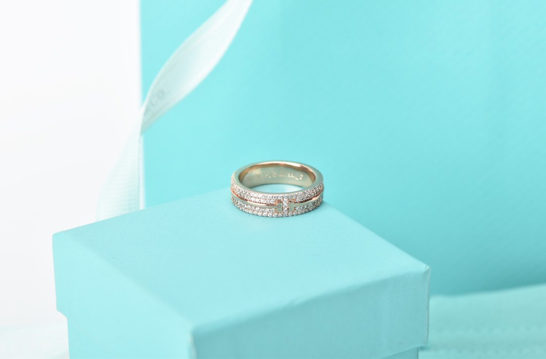 [Glow Muse ]T WIRE DIAMOND RING