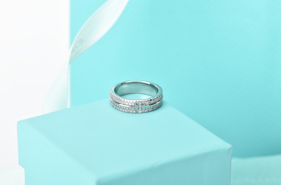 [Glow Muse ]T WIRE DIAMOND RING