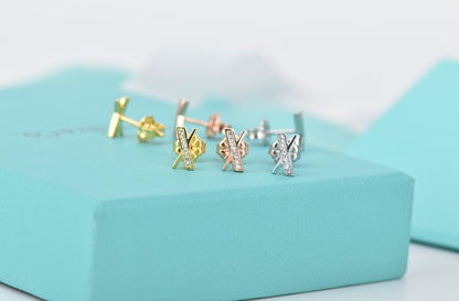 [Glow Muse ]ATLAS DIAMOND STUD EARRINGS