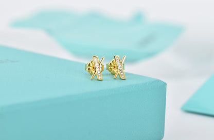 [Glow Muse ]ATLAS DIAMOND STUD EARRINGS