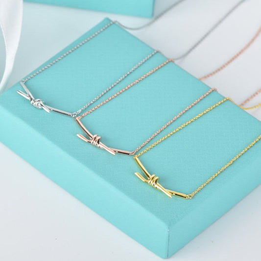 [Glow Muse ]KNOT NECKLACE