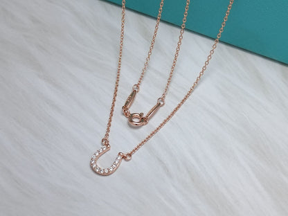 [Glow Muse ]U PEDANT DIAMOND NECKLACE