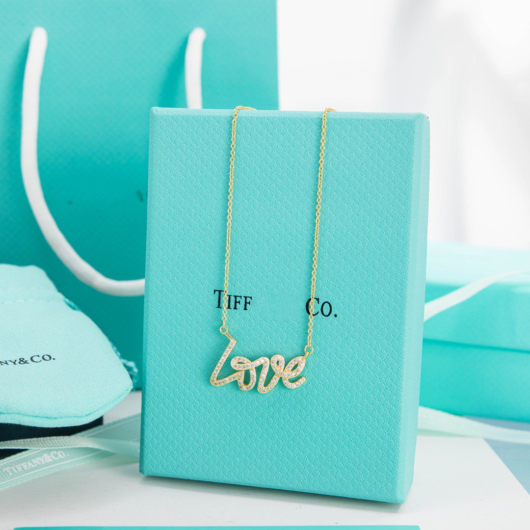 [Glow Muse ]PALOMA S GRAFFITI LOVE NECKLACE DIAMOND