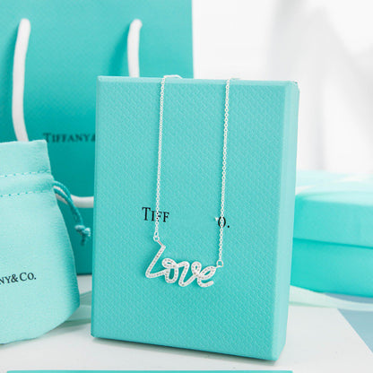 [Glow Muse ]PALOMA S GRAFFITI LOVE NECKLACE DIAMOND