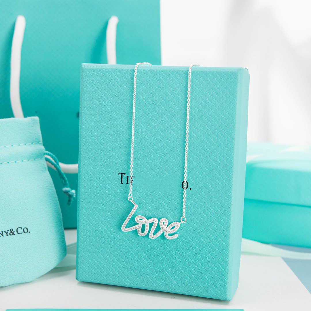 [Glow Muse ]PALOMA S GRAFFITI LOVE NECKLACE DIAMOND