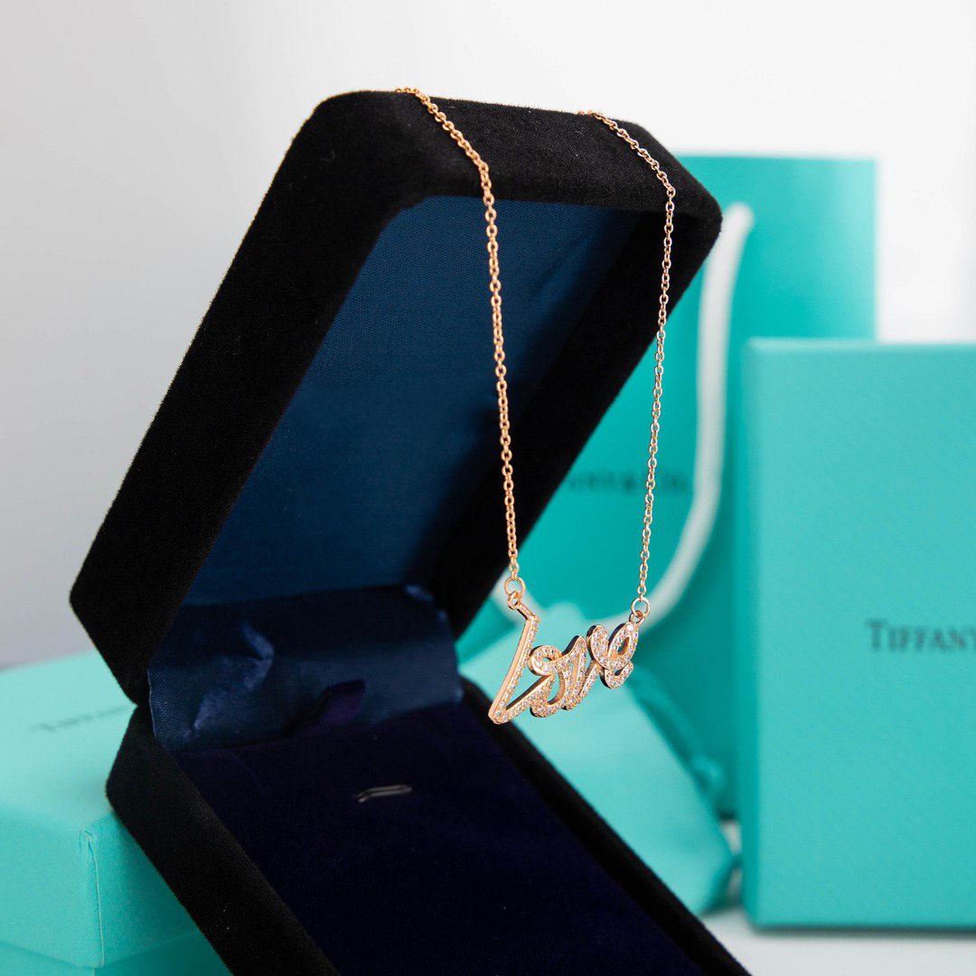 [Glow Muse ]PALOMA S GRAFFITI LOVE NECKLACE DIAMOND
