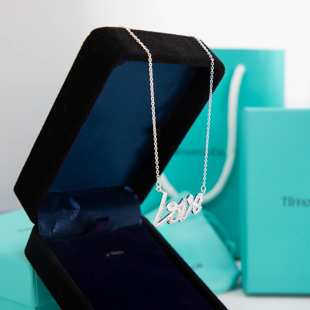 [Glow Muse ]PALOMA S GRAFFITI LOVE NECKLACE DIAMOND