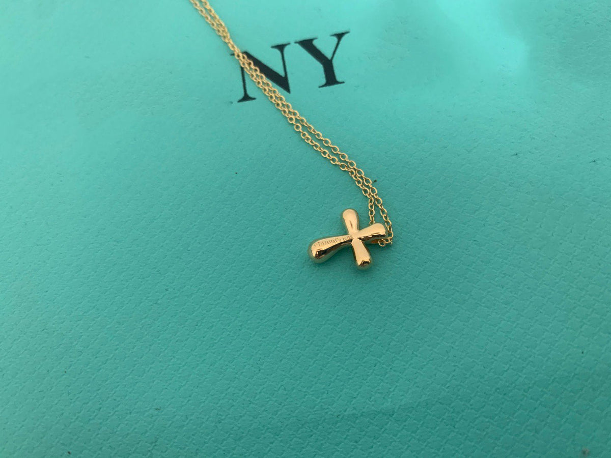 [Glow Muse ]CROSS PENDANT MINI BARE CROSS NECKLACE