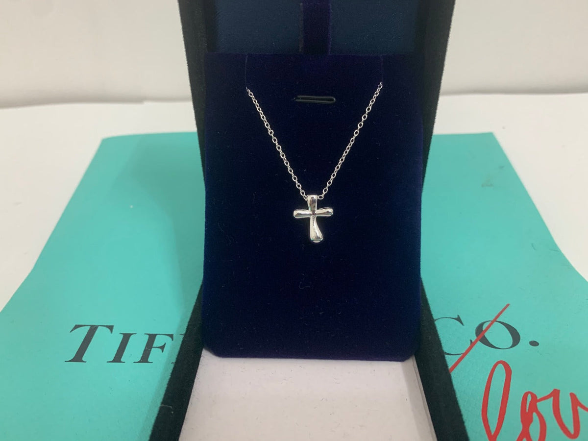 [Glow Muse ]CROSS PENDANT MINI BARE CROSS NECKLACE