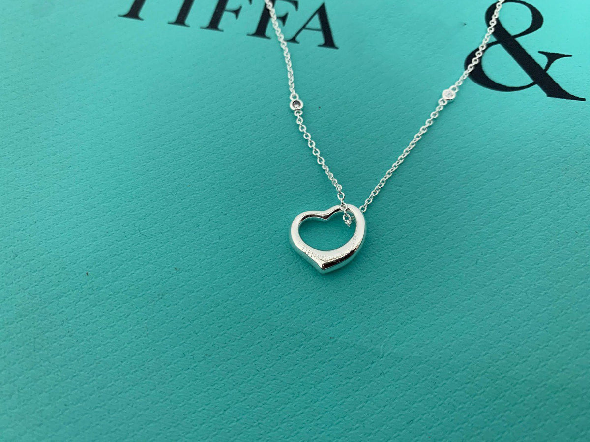 [Glow Muse ]HEART NECKLACE PENDANT STERLING