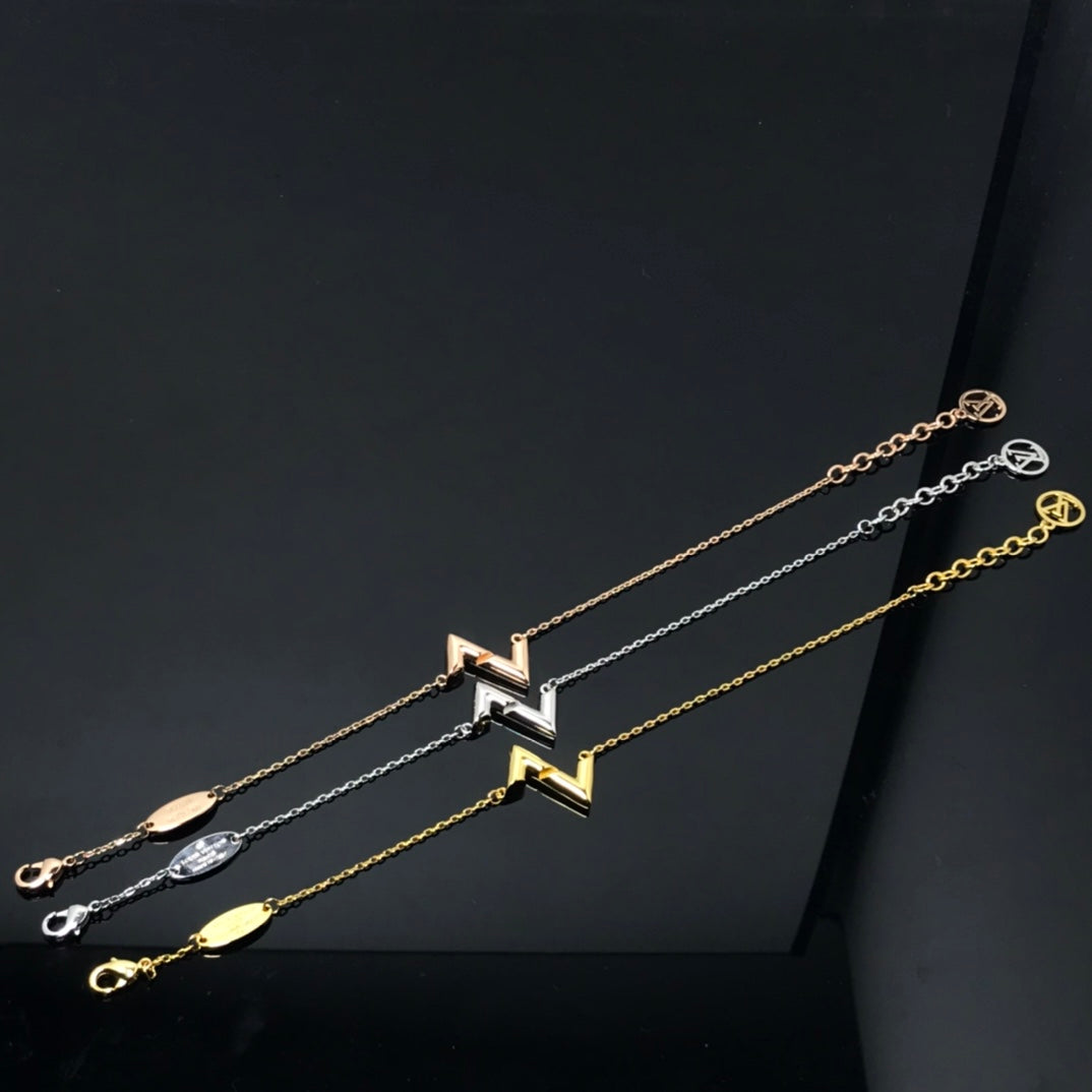 [グロウミューズ] ボルト LV ロゴ ブレスレット