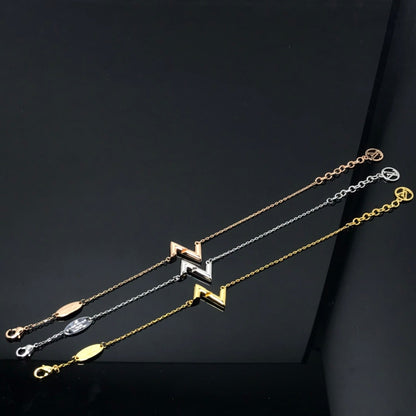 [グロウミューズ] ボルト LV ロゴ ブレスレット