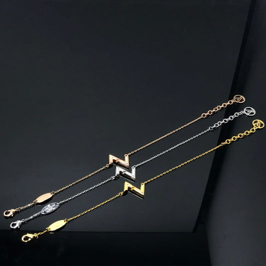 [Glow Muse]VOLT LV LOGO BRACELET